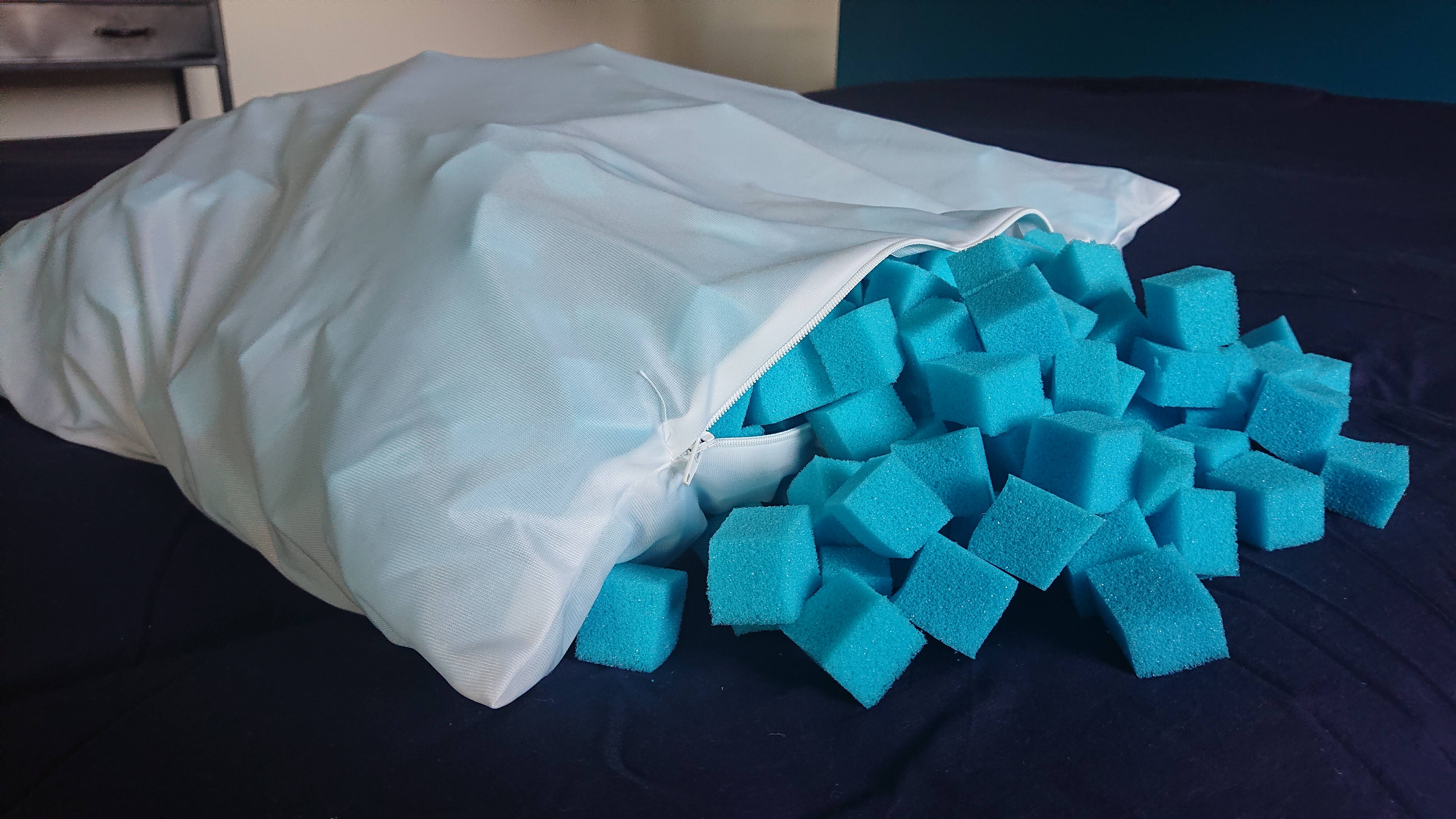 oreiller simba hybrid nanocubes